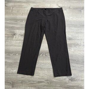 Eileen Fisher Medium Brown Washable Slacks Business Casual 32x26